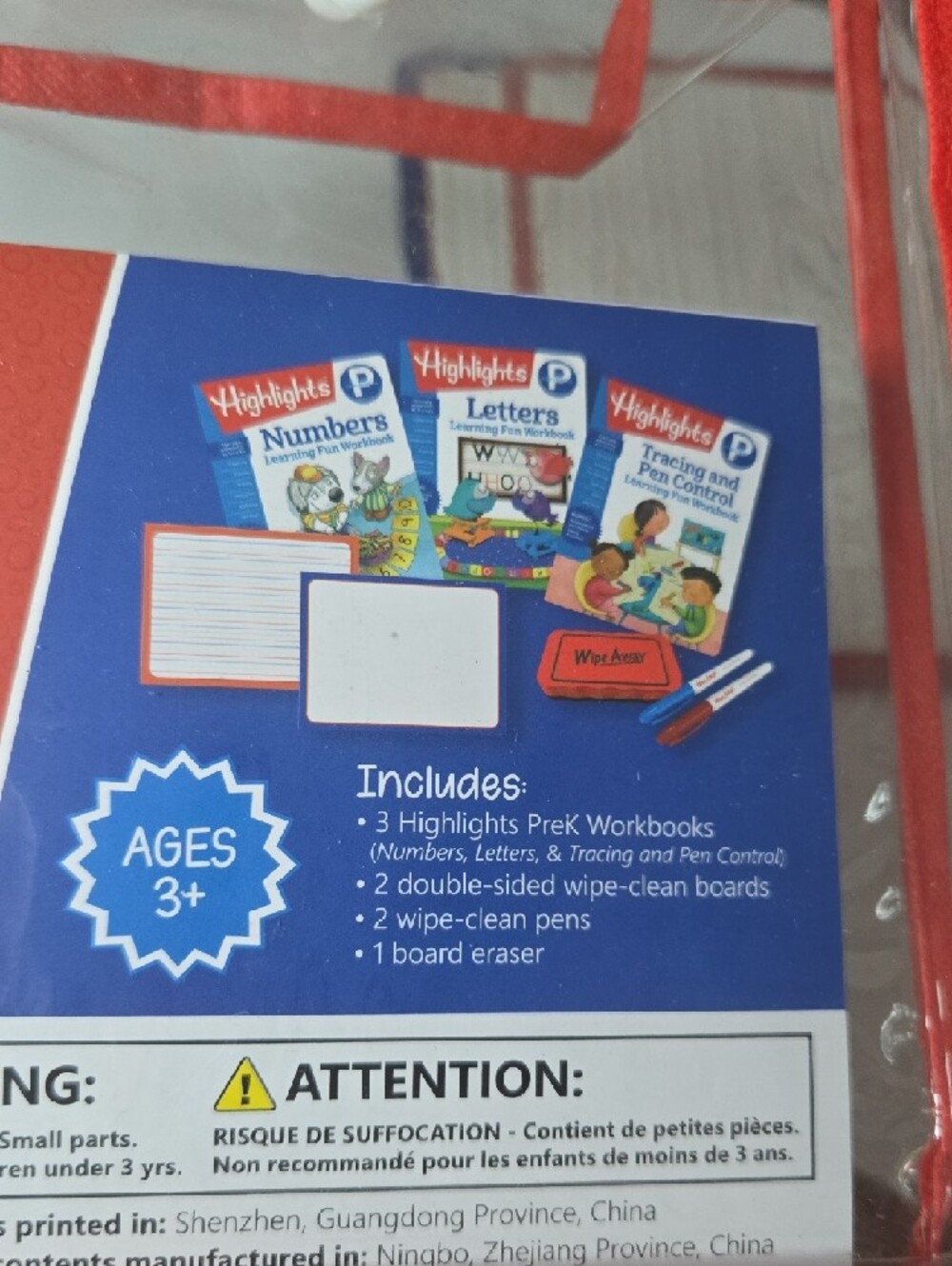 NEW Highlights Numbers Letters Pen Control Learning Fun Workbook Set - Picture 6 of 7